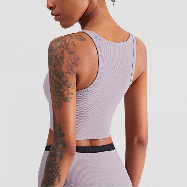 yoga outfit ribbed halter neck exercise sports bra women full coverage wireless padded fitness gym crop workout underwear
yoga outfit ribbed halter neck exercise sports bra women full coverage wireless padded fitness gym crop workout underwear
