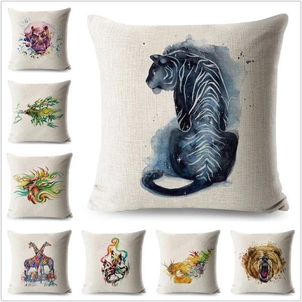 cushion/decorative pillow cartoon nordic cushion cover decor colourful water color tiger wolf pillowcase polyester case for children room so
cushion/decorative pillow cartoon nordic cushion cover decor colourful water color tiger wolf pillowcase polyester case for children room so