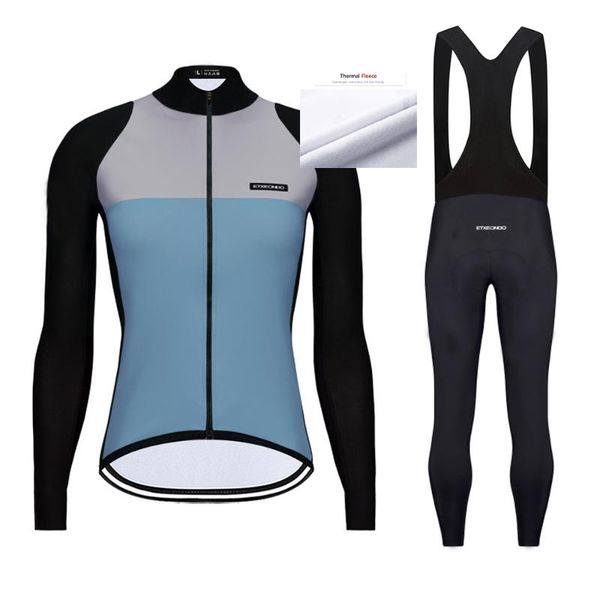 etxeondo women's winter long jersey pants set thermal fleece pro team cycling bike warm sleeve suit racing bicycle clothes shirt sets, Black;blue
etxeondo women's winter long jersey pants set thermal fleece pro team cycling bike warm sleeve suit racing bicycle clothes shirt sets, Black;blue
