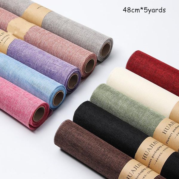 other arts and crafts 48cm*5yards/roll linen flowers wrapping paper material bouquet natural floral fashion color
other arts and crafts 48cm*5yards/roll linen flowers wrapping paper material bouquet natural floral fashion color