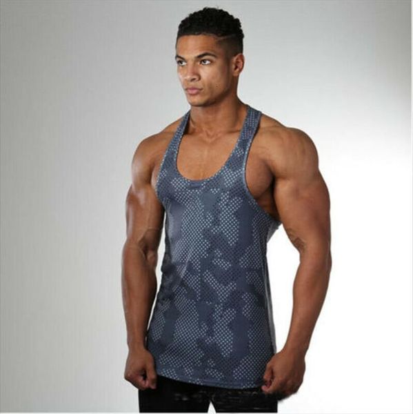 fashion men gym clothing bodybuilding stringer exercise tank breathable printed muscle sport fitness vest, White;black
fashion men gym clothing bodybuilding stringer exercise tank breathable printed muscle sport fitness vest, White;black
