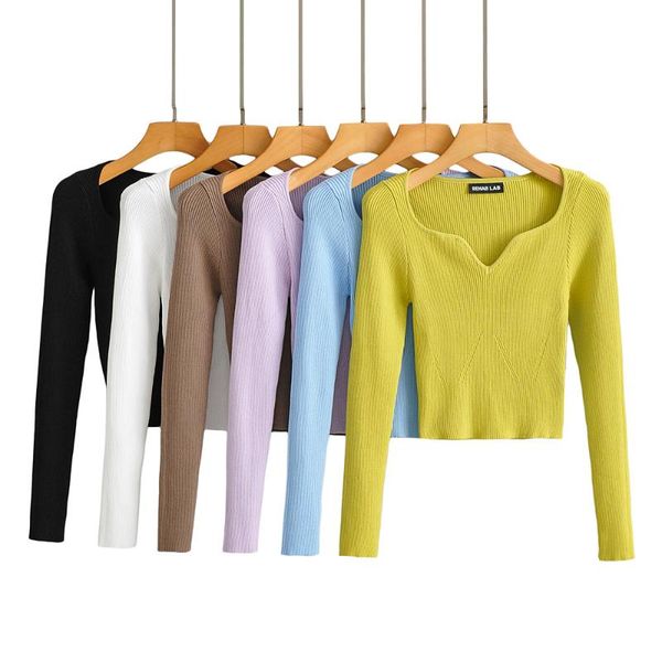 women's sweaters long sleeve slim waist sweater with short neckline and exposed navel top, White;black
women's sweaters long sleeve slim waist sweater with short neckline and exposed navel top, White;black