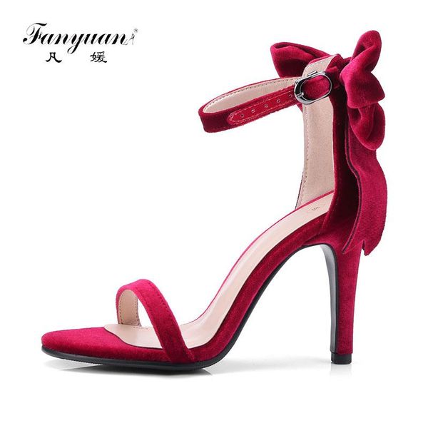 fanyuan stilettos open toe stylish bow-tie summer sandals women ankle strappy heeled shoes ladies thin heel party wedding, Black
fanyuan stilettos open toe stylish bow-tie summer sandals women ankle strappy heeled shoes ladies thin heel party wedding, Black