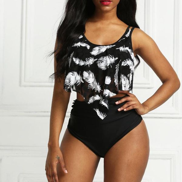 plus size high waist swimwear women bikini 2021 mujer swimsuits ruffles bikinis swimming suit for womens tankinis bathing women's, White;black
plus size high waist swimwear women bikini 2021 mujer swimsuits ruffles bikinis swimming suit for womens tankinis bathing women's, White;black