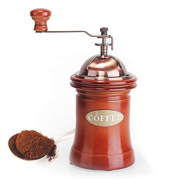 manual coffee grinders portable adjustable grinder hand-held vintage style grinding mill with ceramic burr bean tool
manual coffee grinders portable adjustable grinder hand-held vintage style grinding mill with ceramic burr bean tool