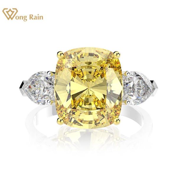 cluster rings wong rain luxury 100% 925 sterling silver radiant cut created moissanite gemstone wedding engagement ring fine jewelry wholesa, Golden;silver
cluster rings wong rain luxury 100% 925 sterling silver radiant cut created moissanite gemstone wedding engagement ring fine jewelry wholesa, Golden;silver