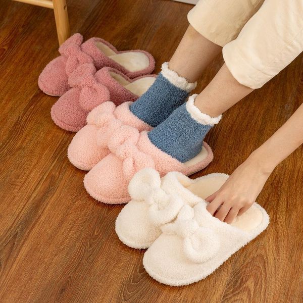 winter women slippers non-slip soft indoor cotton thick home lovely warm comfortable furry bowknot shoes, Black
winter women slippers non-slip soft indoor cotton thick home lovely warm comfortable furry bowknot shoes, Black
