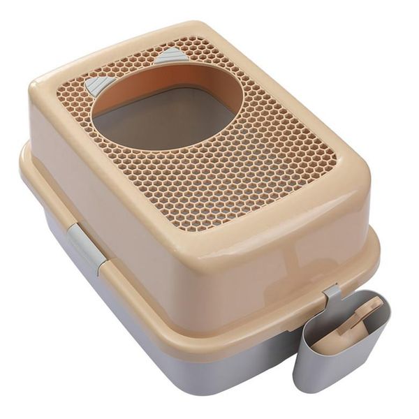 other cat supplies creative semi-closed self cleaning litter box brown training kitten shovel pet basin large mm60msp
other cat supplies creative semi-closed self cleaning litter box brown training kitten shovel pet basin large mm60msp