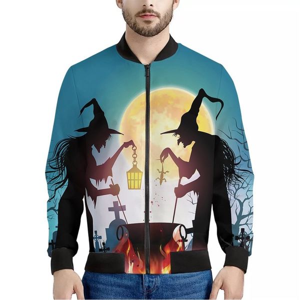halloween two wizards pattern men s baseball jacket high-quality comfortable fashionable travel sports party commute, Black;brown
halloween two wizards pattern men s baseball jacket high-quality comfortable fashionable travel sports party commute, Black;brown