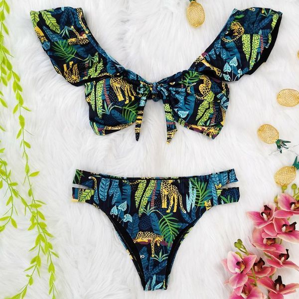 bikini2021 split swimwear europe and the united states women's foreign trade cross-border 2021, White;black
bikini2021 split swimwear europe and the united states women's foreign trade cross-border 2021, White;black