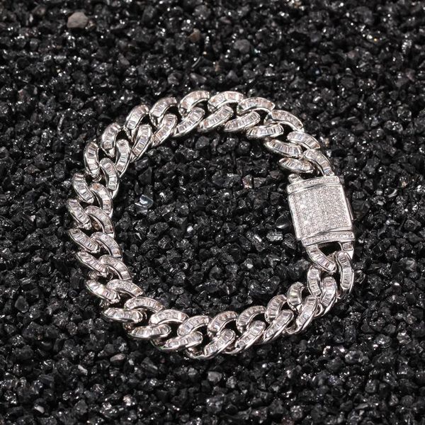charm bracelets hip hop pure t-square cuba bracelet trendsetter cool style inlaid diamond gold chain men's jewelry trend, Golden;silver
charm bracelets hip hop pure t-square cuba bracelet trendsetter cool style inlaid diamond gold chain men's jewelry trend, Golden;silver