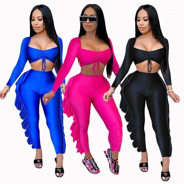 women two pcs sets casual solid color crop patchwork pants tracksuit joggers set nightclub wholesale dropshpping women's tracksuits, Gray
women two pcs sets casual solid color crop patchwork pants tracksuit joggers set nightclub wholesale dropshpping women's tracksuits, Gray