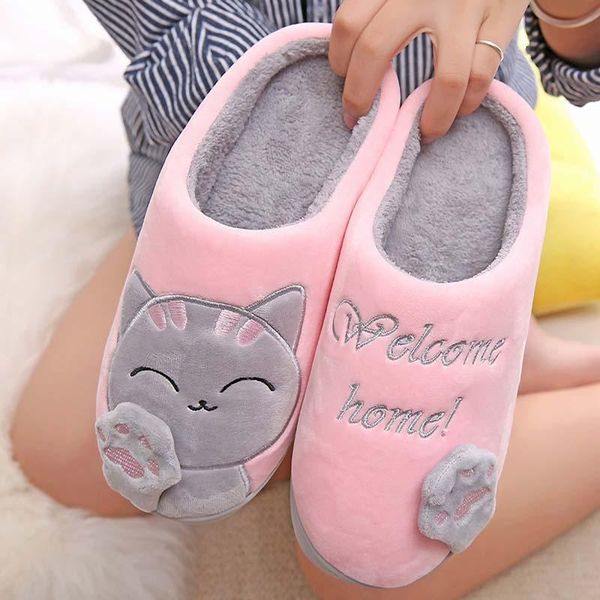 slippers winter women slipper couple shoes female warm plush home cat animal slip on soft indoor flats comfort footwear plus size, Black
slippers winter women slipper couple shoes female warm plush home cat animal slip on soft indoor flats comfort footwear plus size, Black