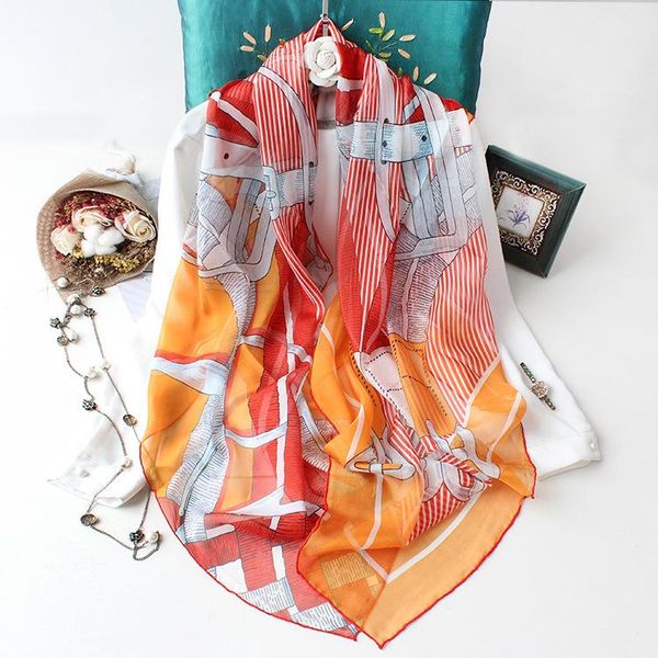 scarves brand belt scarf summer women silk chiffon blended hand rolled edges large shawl wrap 140*140cm, Blue;gray
scarves brand belt scarf summer women silk chiffon blended hand rolled edges large shawl wrap 140*140cm, Blue;gray