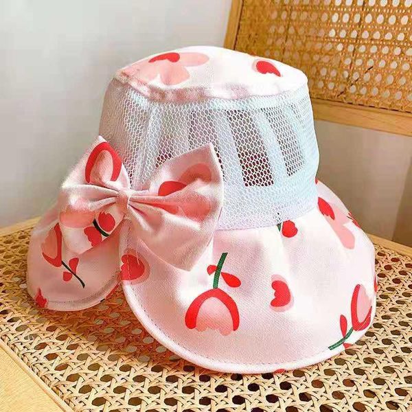 wide brim hats outdoor baby bucket hat infant girls fisherman sun cotton children girl bow caps, Blue;gray 
wide brim hats outdoor baby bucket hat infant girls fisherman sun cotton children girl bow caps, Blue;gray