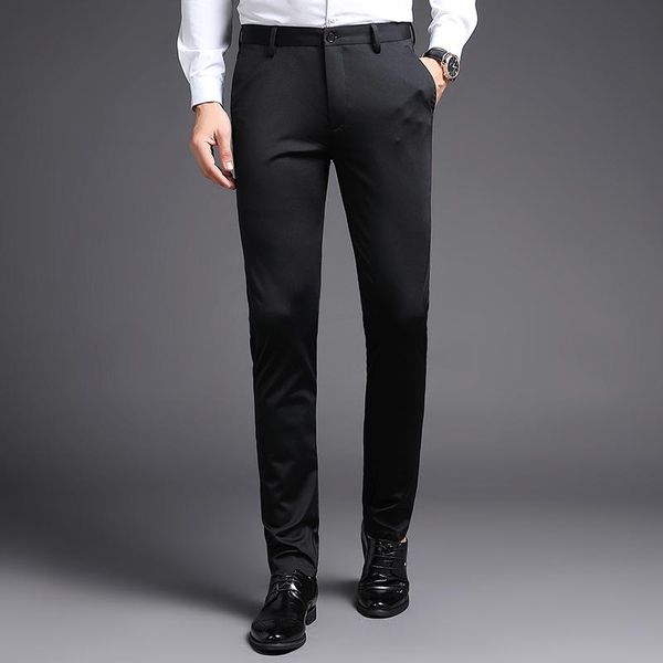 men's suits & blazers black dress pants comfortable straight tube korean version autumn western-style for men business casual stretch w, White;black
men's suits & blazers black dress pants comfortable straight tube korean version autumn western-style for men business casual stretch w, White;black