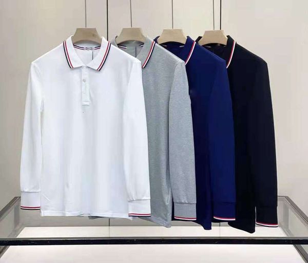 2021 fall new casual fashion business lapel long sleeve t-shirt men's b072423, White
2021 fall new casual fashion business lapel long sleeve t-shirt men's b072423, White