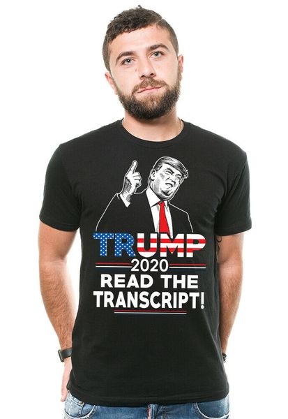 read the transcript trump 2020 t-shirt anti impeachment shirt donald trump tee, White;black
read the transcript trump 2020 t-shirt anti impeachment shirt donald trump tee, White;black