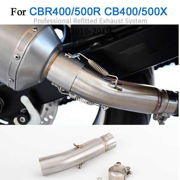 motorcycle refitting cbr500r middle section of exhaust pipe cbr400 / 500r cb400 500x 2010-2021 system
motorcycle refitting cbr500r middle section of exhaust pipe cbr400 / 500r cb400 500x 2010-2021 system