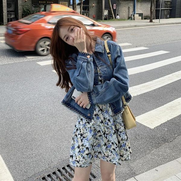 women's jackets denim jacket short spring and autumn 2021 hong kong style loose design sense small men's fashion, Black;brown
women's jackets denim jacket short spring and autumn 2021 hong kong style loose design sense small men's fashion, Black;brown