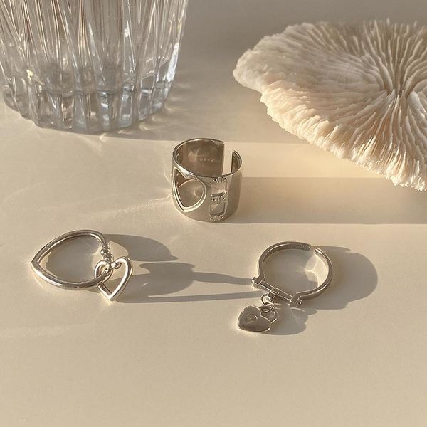 cluster rings silvology 925 sterling silver openwork heart elegant creative fashionable japan korea for women temperament jewelry, Golden;silver
cluster rings silvology 925 sterling silver openwork heart elegant creative fashionable japan korea for women temperament jewelry, Golden;silver