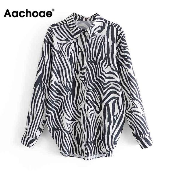 aachoae fashion women zebra striped print blouse shirt long sleeve stylish blouses female retro turn down collar shirt 210413, White
aachoae fashion women zebra striped print blouse shirt long sleeve stylish blouses female retro turn down collar shirt 210413, White