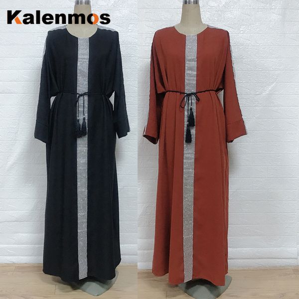 kalenmos eid muslim hijab dress women abaya moroccan kaftan ramadan islamic turkey dubai diamond prayer garment caftan long robe, Red
kalenmos eid muslim hijab dress women abaya moroccan kaftan ramadan islamic turkey dubai diamond prayer garment caftan long robe, Red