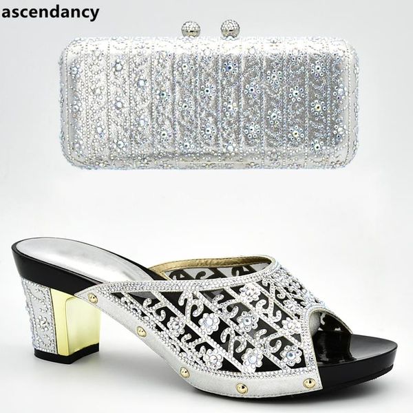dress shoes arrival and bag set african sets 2021 nigerian matching bags decorated with rhinestonne slip on pumps, Black
dress shoes arrival and bag set african sets 2021 nigerian matching bags decorated with rhinestonne slip on pumps, Black