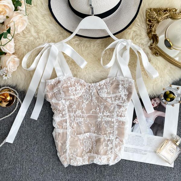 women's tanks & camis 2021 style european and american sling vest feminine short fashionable sweet low chest, White
women's tanks & camis 2021 style european and american sling vest feminine short fashionable sweet low chest, White