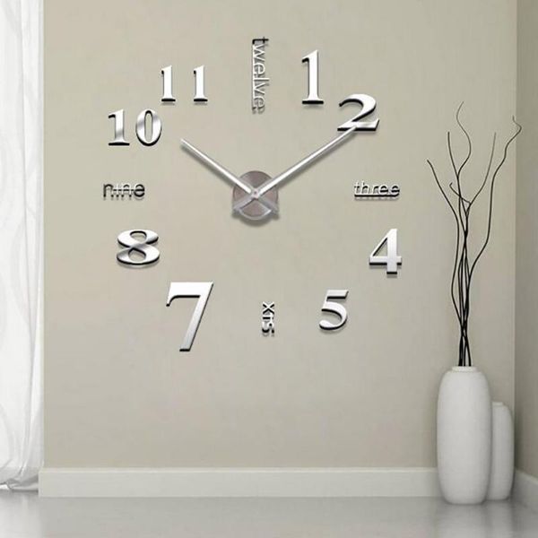 wall clocks 40cm creative acrylic diy sticker clock home punch-living room minimalist mute decore
wall clocks 40cm creative acrylic diy sticker clock home punch-living room minimalist mute decore