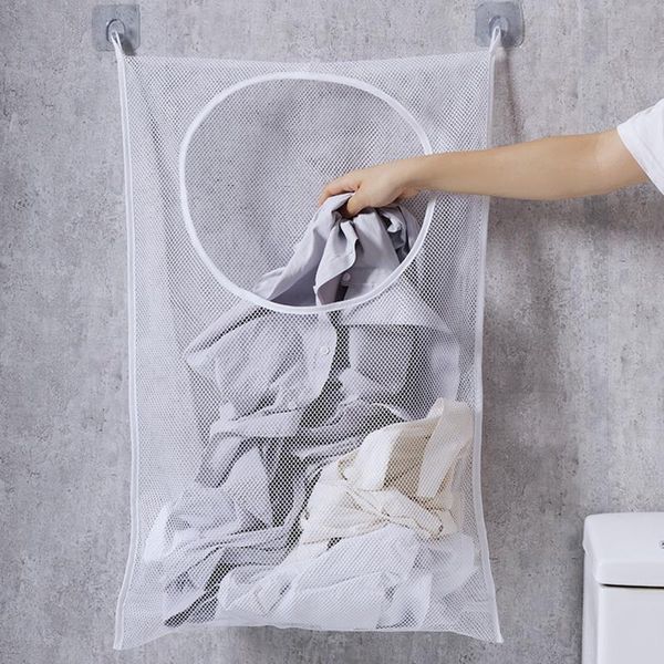 laundry bags multifunctional storage bag dirty clothes basket wall hanging toys net bathroom organization
laundry bags multifunctional storage bag dirty clothes basket wall hanging toys net bathroom organization