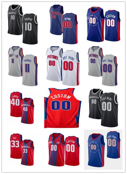 75th custom mens women youth detroit's pistons's dennis 10 rodman bill 40 laimbeer isiah 11 thomas grant 33 hill basketball jersey, Black;red
75th custom mens women youth detroit's pistons's dennis 10 rodman bill 40 laimbeer isiah 11 thomas grant 33 hill basketball jersey, Black;red