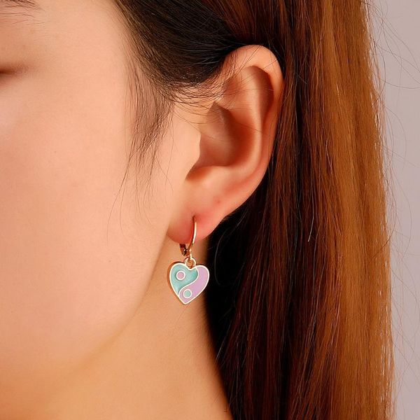 hoop & huggie yaonuan vintage metal geometric earrings gold plated ins style heart-shaped tai chi drop fashion jewelry for women gift, Golden;silver
hoop & huggie yaonuan vintage metal geometric earrings gold plated ins style heart-shaped tai chi drop fashion jewelry for women gift, Golden;silver