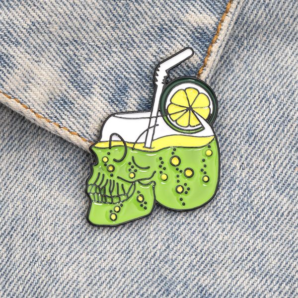 punk teapot lemon juice skull alloy badge fashion enamel brooch green metal paint lapel pins brooches for women funny denim shirt jewelry gi, Gray
punk teapot lemon juice skull alloy badge fashion enamel brooch green metal paint lapel pins brooches for women funny denim shirt jewelry gi, Gray
