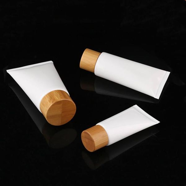 storage bottles & jars 150ml plastic soft tubes cosmetics cream squeeze tube cosmetic empty refillable bottle with bamboo screw cap
storage bottles & jars 150ml plastic soft tubes cosmetics cream squeeze tube cosmetic empty refillable bottle with bamboo screw cap