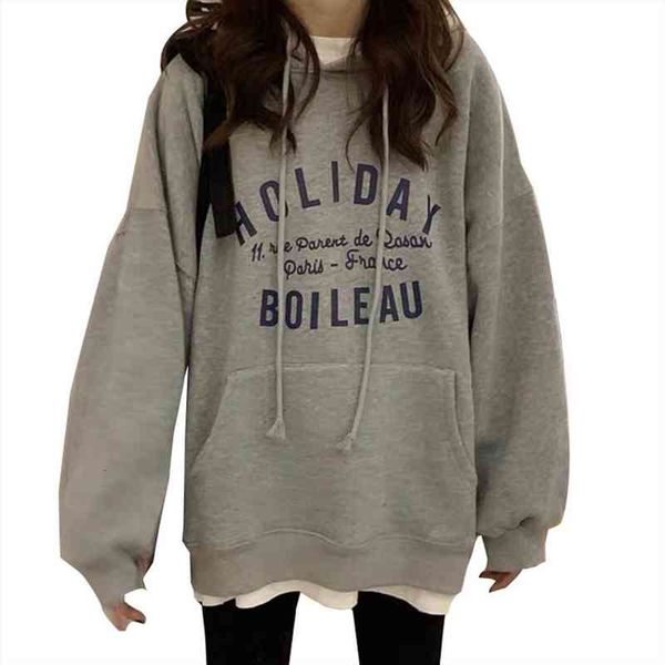 women hoodies autumn winter long sleeve letters print pocket loose hoodie blouse ladies soft warm oversize pullovers, Black
women hoodies autumn winter long sleeve letters print pocket loose hoodie blouse ladies soft warm oversize pullovers, Black