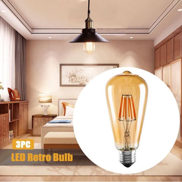 wall lamp led bulb retro bulbs antique 4w 2300k e27 3 pack vintage edison bombillas ampoule replace incandescent
wall lamp led bulb retro bulbs antique 4w 2300k e27 3 pack vintage edison bombillas ampoule replace incandescent