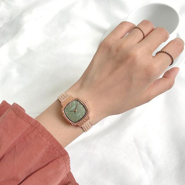 women diamond watch gold square dial bracelet watches ladies hardlex mesh band quartz stainless wristwatch female clock relojes wristwatches, Slivery;brown
women diamond watch gold square dial bracelet watches ladies hardlex mesh band quartz stainless wristwatch female clock relojes wristwatches, Slivery;brown