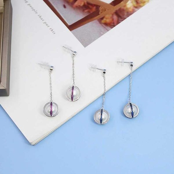 hef jewelry original ball earrings female long temperament pearl round earrings 925 silver
hef jewelry original ball earrings female long temperament pearl round earrings 925 silver
