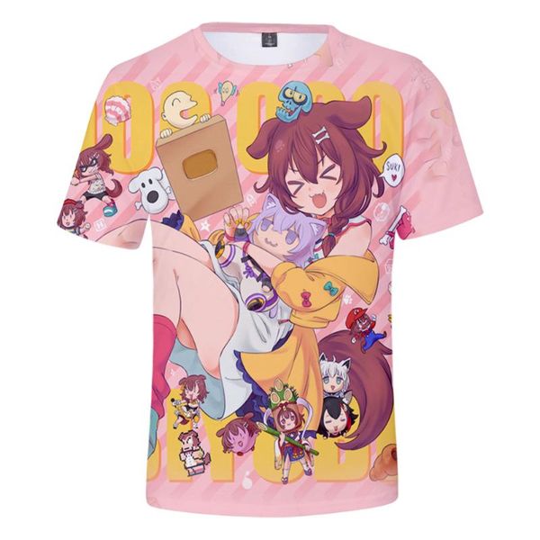 men's t-shirts 2021 hololive vtuber inugami korone 3d spring summer preppy style men/women t-shirt japan kawaii retro innovation street, White;black
men's t-shirts 2021 hololive vtuber inugami korone 3d spring summer preppy style men/women t-shirt japan kawaii retro innovation street, White;black