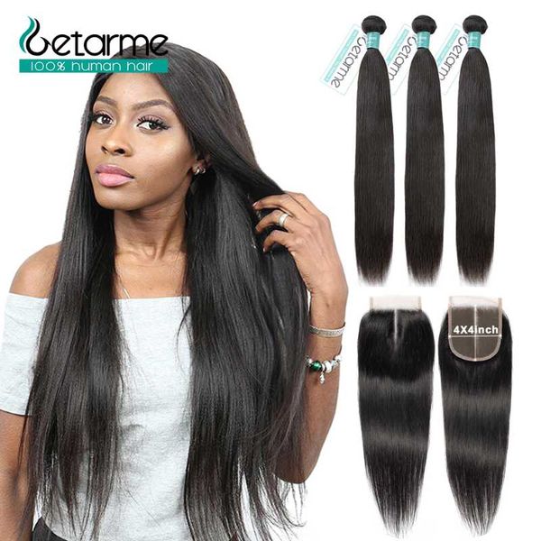 human hair bulks getarme straight bundles with lace closure 4 pcs/lot brazilian weave remy extension, Black
human hair bulks getarme straight bundles with lace closure 4 pcs/lot brazilian weave remy extension, Black