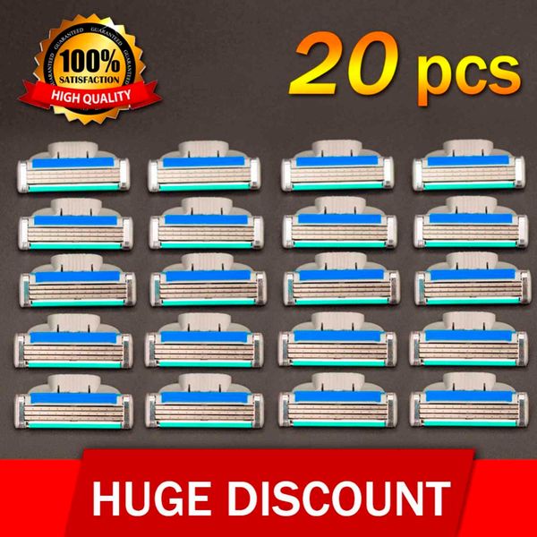 20pcs/set brand gradeaaa+ face care safety shaving razor blades for men mache 3 standard for ru&euro
20pcs/set brand gradeaaa+ face care safety shaving razor blades for men mache 3 standard for ru&euro