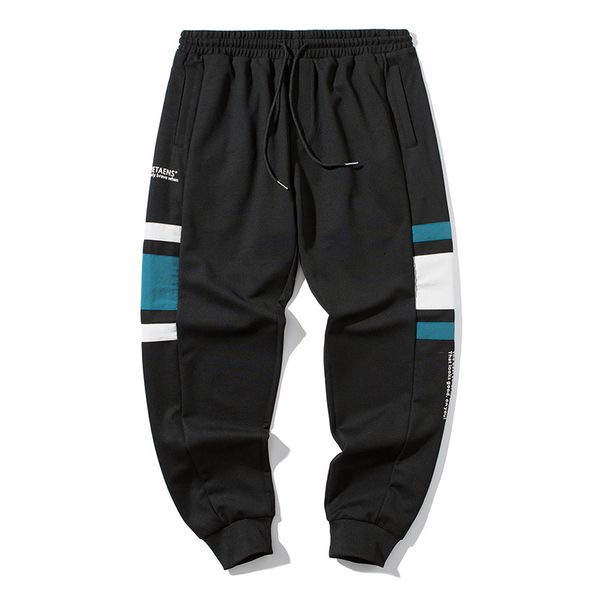 men's pants mode sweat pants joggers hip hop men print loose man with waist high cotton casual streetwear long, Black
men's pants mode sweat pants joggers hip hop men print loose man with waist high cotton casual streetwear long, Black