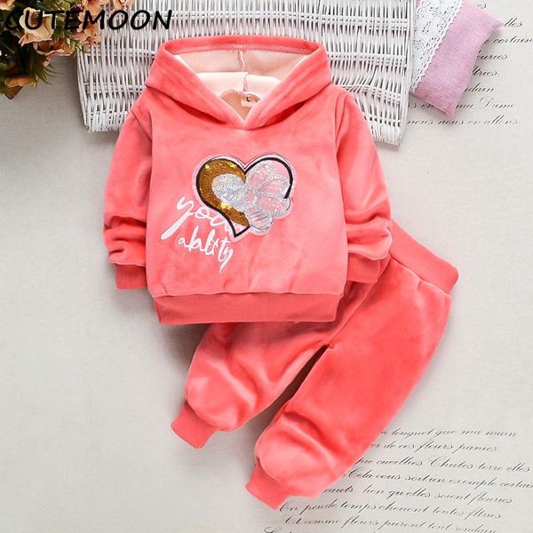 clothing sets children boys girls tracksuit kids set autumn winter warm fashion cotton plus velvet khickenting +pants 2pcs, White
clothing sets children boys girls tracksuit kids set autumn winter warm fashion cotton plus velvet khickenting +pants 2pcs, White