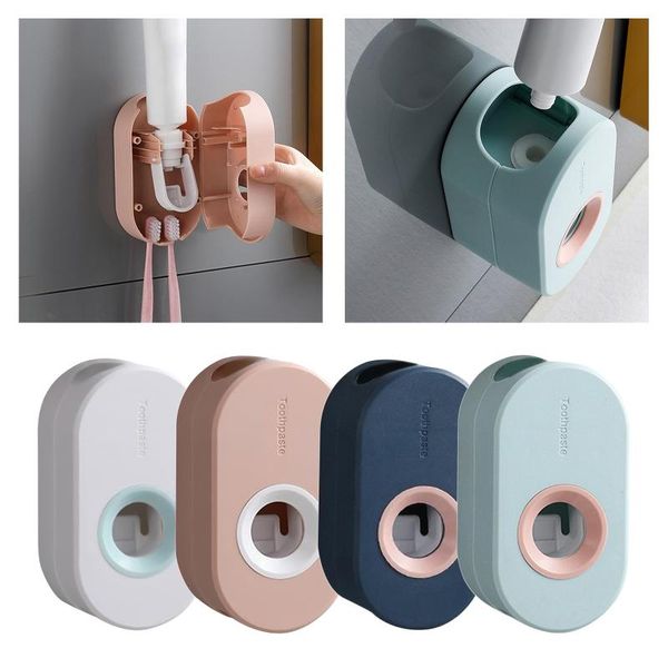 toothbrush holders automatic toothpaste dispenser dustproof holder wall mounted stand set 2 in 1 squeezer
toothbrush holders automatic toothpaste dispenser dustproof holder wall mounted stand set 2 in 1 squeezer