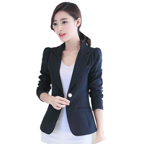 women's suits & blazers women coat ladies and coats plus size office work long sleeve black pink slim small suit bodycon short blazer j, White;black
women's suits & blazers women coat ladies and coats plus size office work long sleeve black pink slim small suit bodycon short blazer j, White;black