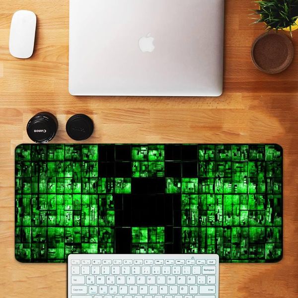mouse pads & wrist rests game world creeper face locking edge pad gaming mousepad anti-slip natural rubber with mat
mouse pads & wrist rests game world creeper face locking edge pad gaming mousepad anti-slip natural rubber with mat