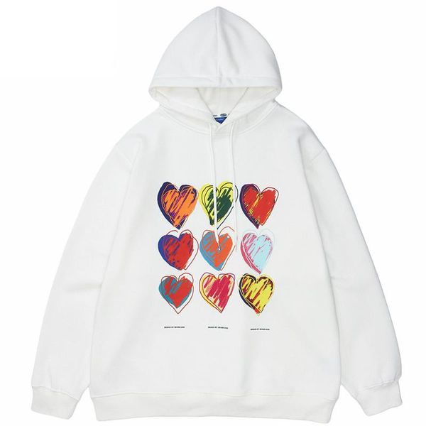 men's hoodies & sweatshirts men hoodie sweatshirt hip hop streetwear painting heart letter print pullover autumn harajuku cotton casual, Black
men's hoodies & sweatshirts men hoodie sweatshirt hip hop streetwear painting heart letter print pullover autumn harajuku cotton casual, Black