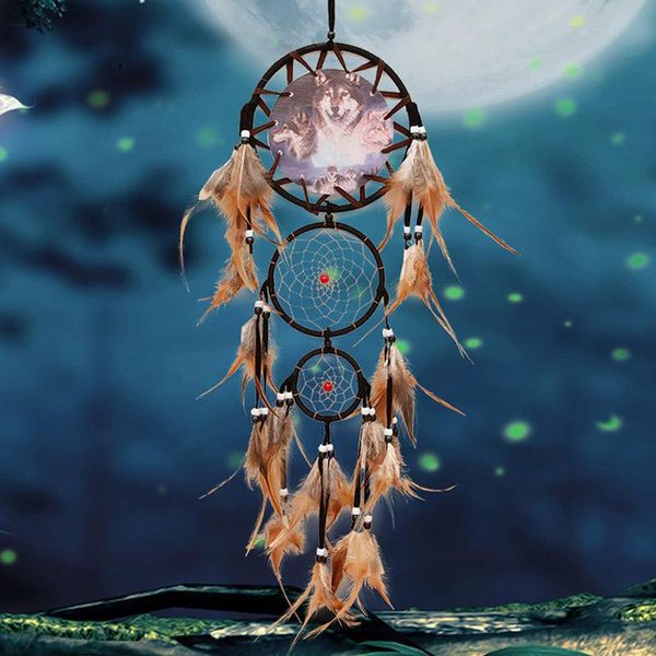 dream catcher wind chimes feather crafts home wall hanging decorations gift girls room decor farmhouse decorative objects & figurines
dream catcher wind chimes feather crafts home wall hanging decorations gift girls room decor farmhouse decorative objects & figurines