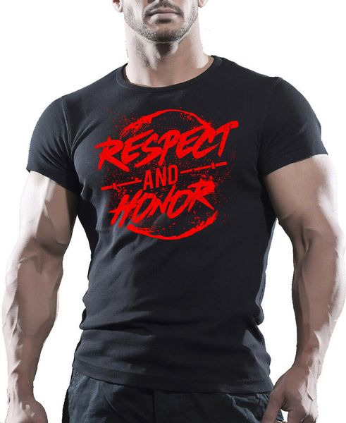 Respect And Honor - Bodybuilding Gym King Black Muscle T shirt Fitness for men, White;black
Respect And Honor - Bodybuilding Gym King Black Muscle T shirt Fitness for men, White;black